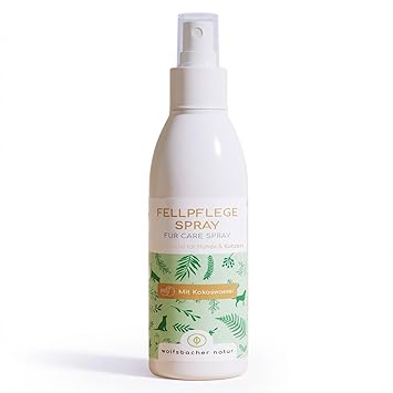 Detangling Spray for Dogs and Cats (200 ml) - Removes Tangles and Knots in the Fur 100% Natural, Suitable for Long Hair and Short Hair, Grooming Spray Makes Combing Easier, Coconut Fragrance