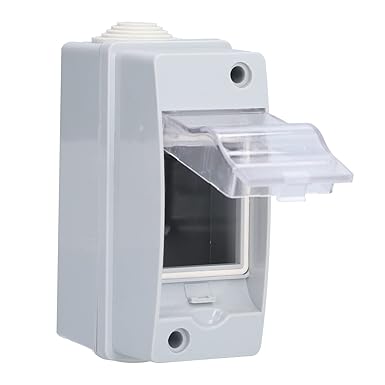 Distribution Box Circuit Breaker Corrosion Resistant Transparent Circuit Breaker Cover for Outdoor Electrics