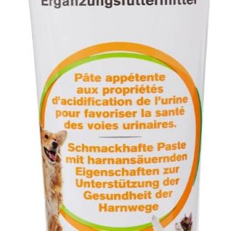 Uro-pet Vetoquinol Paste | 120 g | Supplementary Feed for Dogs and Cats | To Support Urinary Tract Health | With Amino Acid DL-Methionine