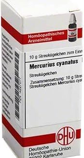 DHU Mercurius cyanatus D12 10g Globules