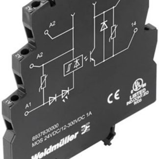 Weidmüller 8937990000 Black Electrical Relay – Electrical Relays (Black)
