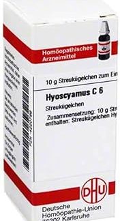 DHU Hyoscyamus C6 10g Globules