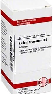 DHU Potassium Bromatum D6 Tablets, Pack of 80 Tablets