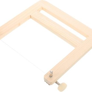 Wooden Soap Cutter Ergonomic Comfortable with Non-Slip Base Practical Portable Butter and Soap Slicer for Daily Use Easy to Clean Safe and for