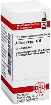 ALLIUM CEPA C 6 Globules 10 g