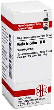 Viola Tricolor D 6 Globules 10 g