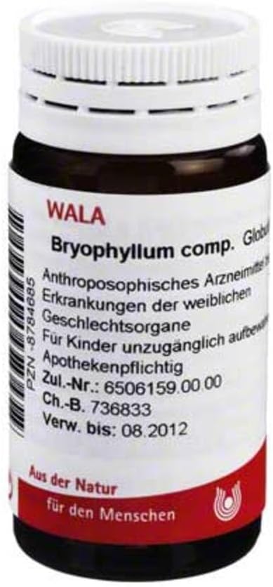 Bryophyllum Comp. 20g globules.