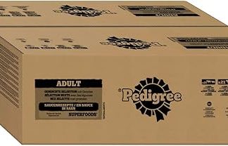 Pedigree Dogcare Dog Food Portion Bag Chunks in Sauce Adult 84 x 100 g