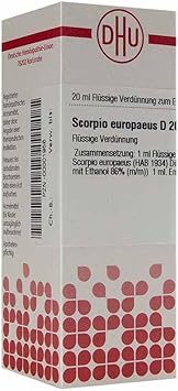 DHU Scorpio europaeus D200 Dilution, 20 ml solution