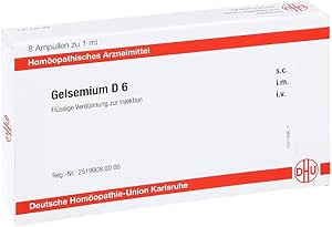 Gelsemium D 6 Ampoules 8X1 ml