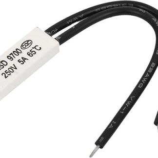 sourcingmap® KSD 9700 250V 5A 65 Celsius Temperature Switch Thermal Protector Fuse