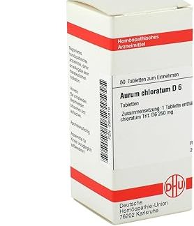 DHU Aurum Chloratum D6 Tablets, Pack of 80 Tablets