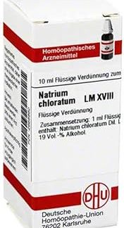 Sodium Chloratum LM XVIII DHU Dilution, 10 ml Solution