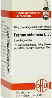 DHU Ferrum sidereum D30 10g Globules