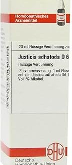 Justicia Adhatoda D 6 Dilution 20 ml