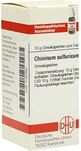 Chininum sulfuricum C 30 Globules 10 g