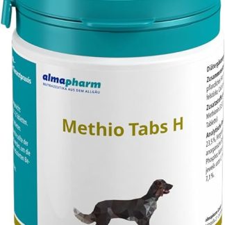 Almapharm Methio Tabs H | Pack of 125 | Diet Supplementary Food for Dogs | To Support the Dissolution of Struvite Stones