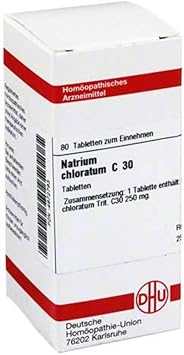 DHU Sodium Chloratum C30 Tablets, Pack of 80 Tablets