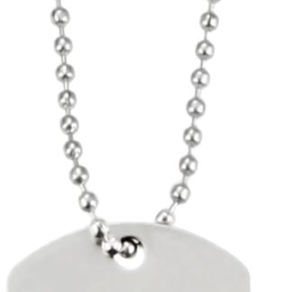 TK Gruppe Timo Klingler US Army Dog Tag - Dog Tag Silver Chain as Soldier Accessory for Fancy Dress and Carnival