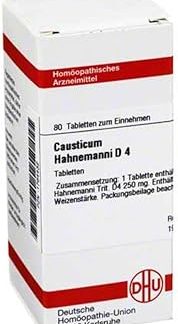DHU Causticum Hahnemanni D4 Tablets, Pack of 80 Tablets