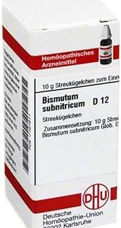 DHU Bismutum Subnitricum D12 Spreading Balls 10 g Globules