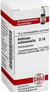 Aethiops antimonialis D10 DHU Globules 10 g Globules