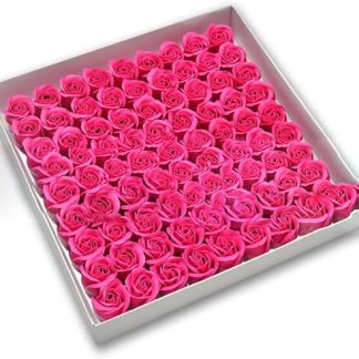 81 x Rose Bath Body Flower Soap Scented Rose Flower Essential Wedding Flower Rose