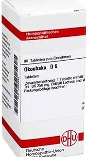 DHU Okoubaka D6 Tablets, Pack of 80 Tablets