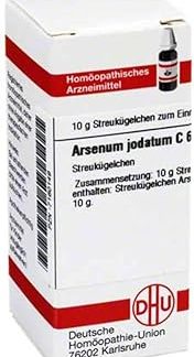 Arsenum Iodate C 6 Globules 10 g