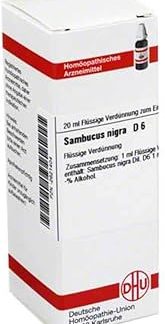 Sambucus Nigra D 6 Dilution 20 ml