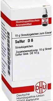 SULFUR D 8 Globules 10 g