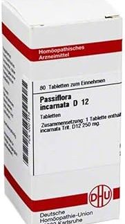 DHU Passiflora Incarnata D12 Tablets, Pack of 80 Tablets