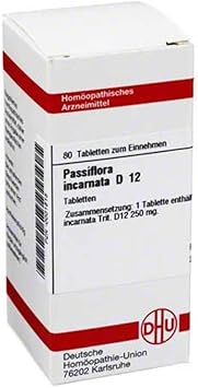 DHU Passiflora Incarnata D12 Tablets, Pack of 80 Tablets