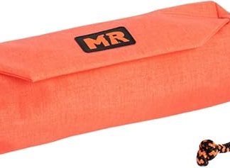 Martin Rütter Coral XS Feeding Bag Dummy Dog Water Resistant & Washable with Zip & Throwing Cord - Fetch Bag for Dog Training - For Dry & Wet Food, Treats