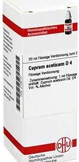 CUPRUM ACTICUM D 4 Dilution 20 ml