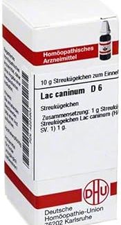 LAC CANINUM D 6 Globules 10 g
