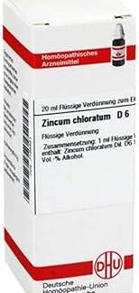 DHU Zincum Chloratum D6 Dilution, 20 ml Solution