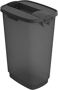 Rotho Cody Pet Food Container Lid, Food Grade Plastic (PP) BPA-Free, 50L, (39.7 x 29.6 x 58.5 cm)