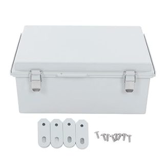 Waterproof Junction Box with Enough Space Hinge Design Outdoor Electrical Connector Housing IP66 ABS Material 250 x 350 x 150mm