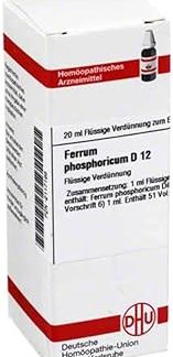 DHU Ferrum Phosphoricum D12 Dilution, 20 ml Solution