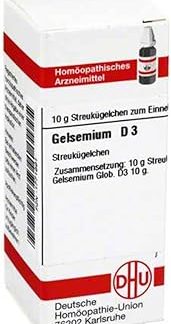 DHU Gelsemium D3 Spreading Balls 10 g Globules
