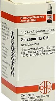 DHU Sarsaparilla C6 Spreading Balls 10 g Globules