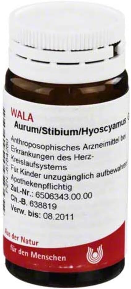 Aurum/Stibium/Hyoscyamus Globules 20 g