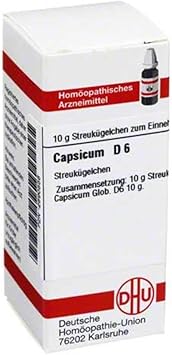 Capsicum D 6 Globules 10 g