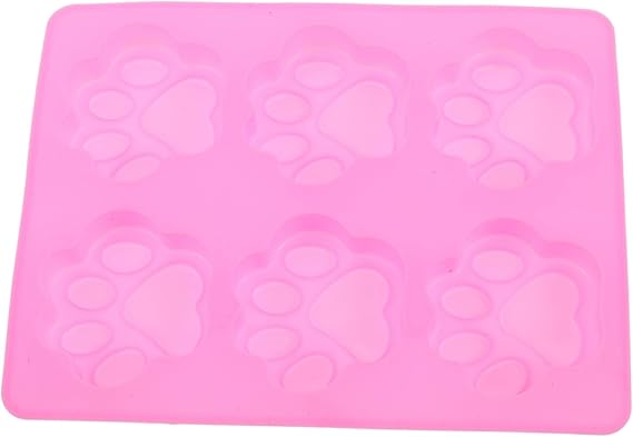 Silicone Mould for Cat Paw Soap Cavities Ice Cube Mould Animal Paw Baking Mould for Soap Making Candles Sweets