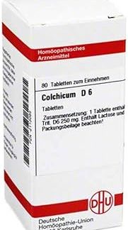 DHU Colchicum D 6 Tablets, Pack of 80 Tablets