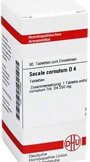 DHU Secale Cornutum D4 Tablets, Pack of 80 Tablets