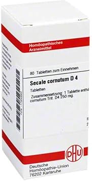 DHU Secale Cornutum D4 Tablets, Pack of 80 Tablets