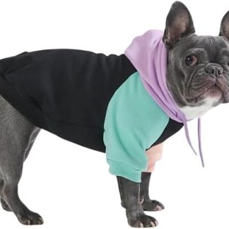 Spark Paws Dog Hoodie - Premium Quality, Butter Soft, Excellent Comfort and Fit, Soothing Fleece Interior, Suitable for All Breeds - Cyber Punk - XL