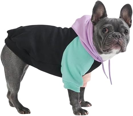 Spark Paws Dog Hoodie - Premium Quality, Butter Soft, Excellent Comfort and Fit, Soothing Fleece Interior, Suitable for All Breeds - Cyber Punk - XL